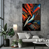 Painting by Numbers Abstract Scissors I